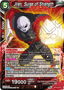 Jiren, Surge of Strength (BT14-015) [Cross Spirits] | Shuffle n Cut Hobbies & Games