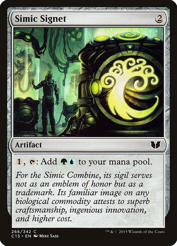 Simic Signet [Commander 2015] | Shuffle n Cut Hobbies & Games