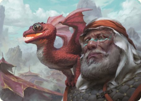 Dragon Whelp Art Card [Dominaria United Art Series] | Shuffle n Cut Hobbies & Games