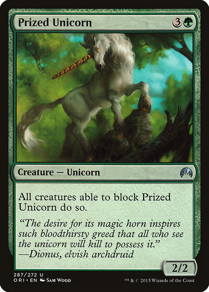 Prized Unicorn [Magic Origins] | Shuffle n Cut Hobbies & Games