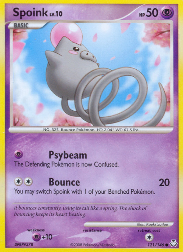 Spoink (121/146) [Diamond & Pearl: Legends Awakened] | Shuffle n Cut Hobbies & Games