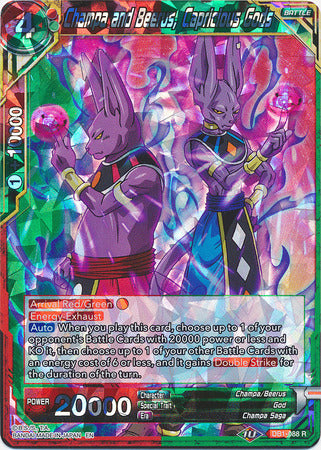 Champa and Beerus, Capricious Gods (DB1-088) [Dragon Brawl] | Shuffle n Cut Hobbies & Games