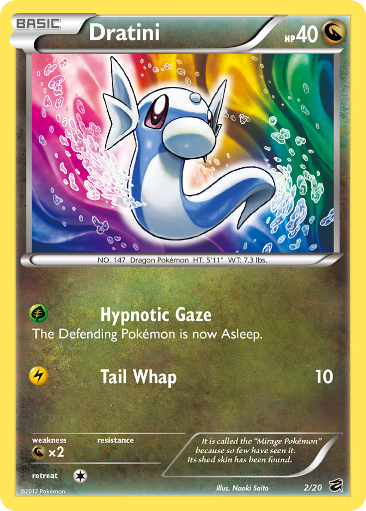 Dratini (2/20) [Black & White: Dragon Vault] | Shuffle n Cut Hobbies & Games