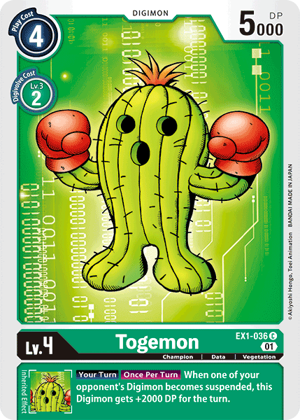 Togemon [EX1-036] [Classic Collection] | Shuffle n Cut Hobbies & Games