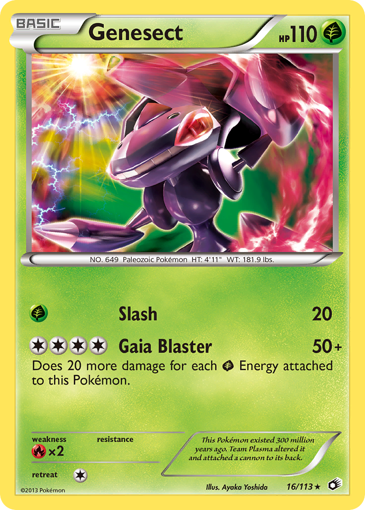 Genesect (16/113) [Black & White: Legendary Treasures] | Shuffle n Cut Hobbies & Games