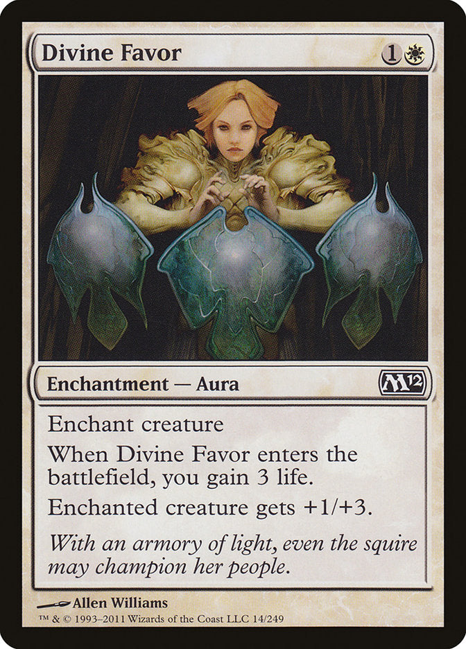 Divine Favor [Magic 2012] | Shuffle n Cut Hobbies & Games