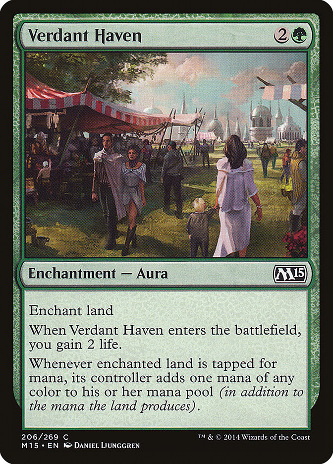 Verdant Haven [Magic 2015] | Shuffle n Cut Hobbies & Games