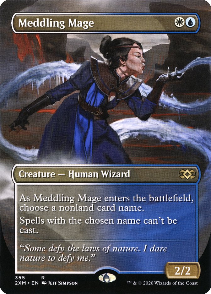 Meddling Mage (Toppers) [Double Masters] | Shuffle n Cut Hobbies & Games