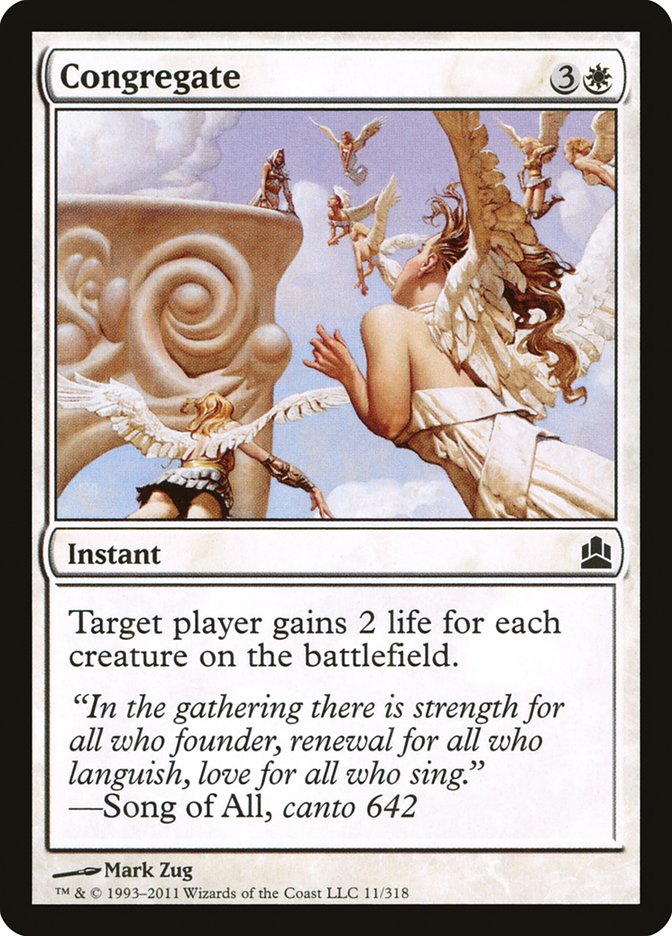 Congregate [Commander 2011] | Shuffle n Cut Hobbies & Games