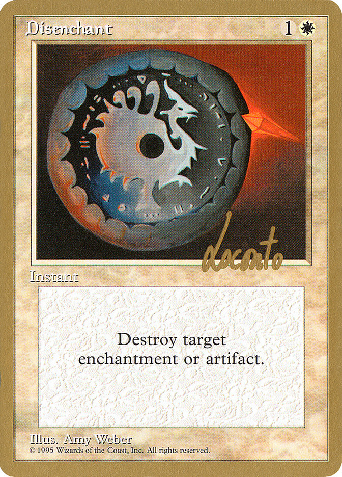 Disenchant (Michael Loconto) [Pro Tour Collector Set] | Shuffle n Cut Hobbies & Games