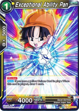 Exceptional Ability Pan [BT11-110] | Shuffle n Cut Hobbies & Games