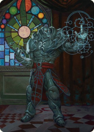 Karn, Living Legacy Art Card 2 [Dominaria United Art Series] | Shuffle n Cut Hobbies & Games