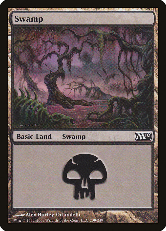 Swamp (239) [Magic 2010] | Shuffle n Cut Hobbies & Games