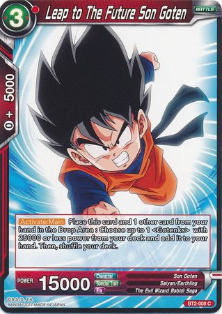 Leap to The Future Son Goten [BT2-008] | Shuffle n Cut Hobbies & Games