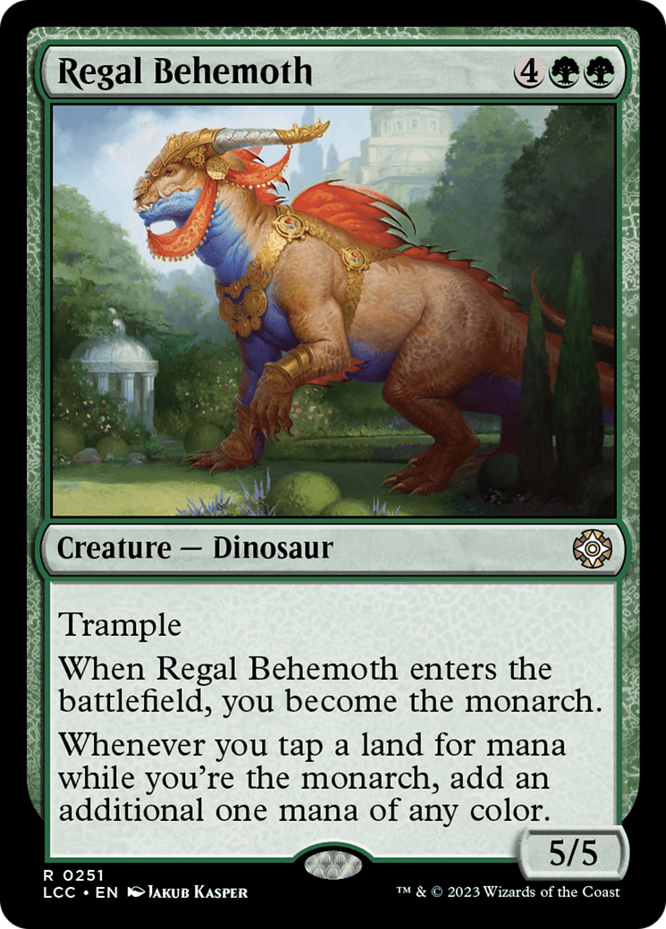 Regal Behemoth [The Lost Caverns of Ixalan Commander] | Shuffle n Cut Hobbies & Games