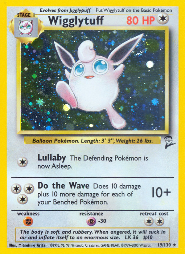 Wigglytuff (19/130) [Base Set 2] | Shuffle n Cut Hobbies & Games