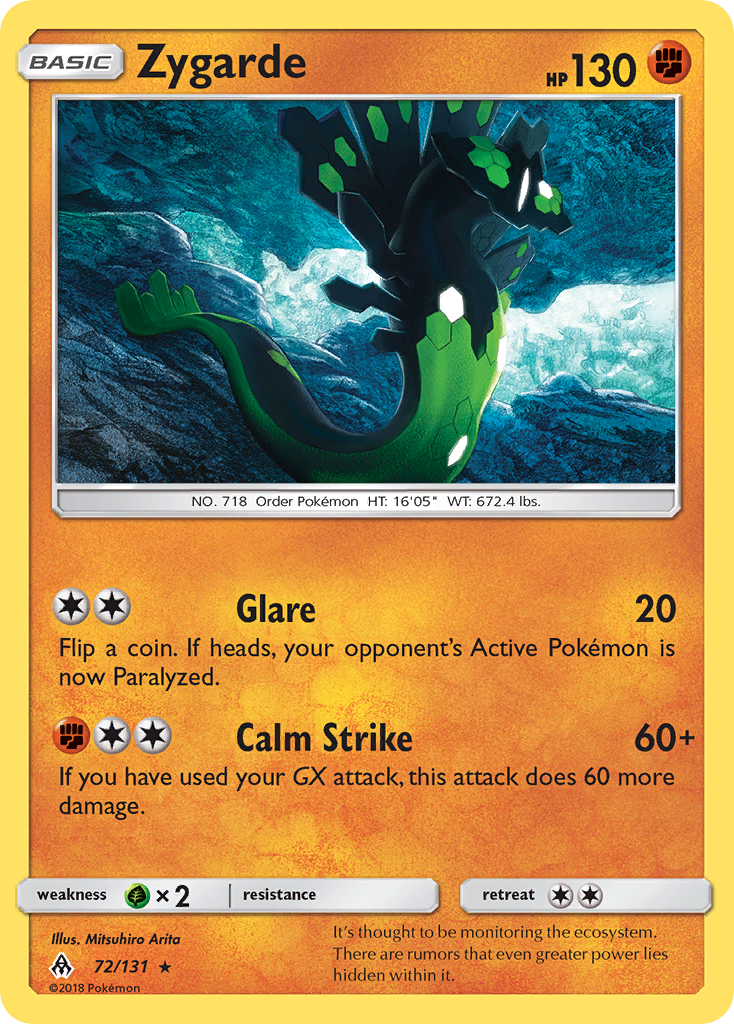 Zygarde (72/131) [Sun & Moon: Forbidden Light] | Shuffle n Cut Hobbies & Games