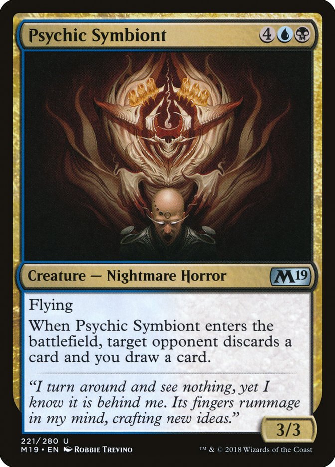 Psychic Symbiont [Core Set 2019] | Shuffle n Cut Hobbies & Games