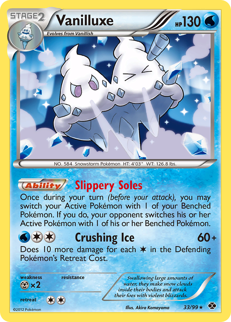 Vanilluxe (33/99) [Black & White: Next Destinies] | Shuffle n Cut Hobbies & Games