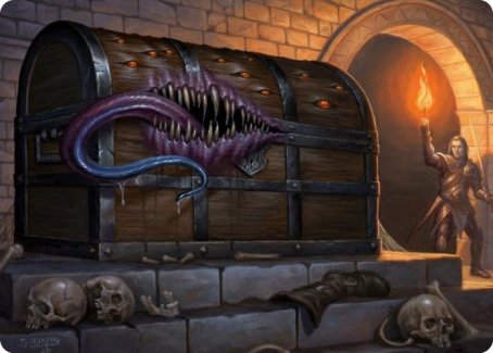 Mimic Art Card [Dungeons & Dragons: Adventures in the Forgotten Realms Art Series] | Shuffle n Cut Hobbies & Games