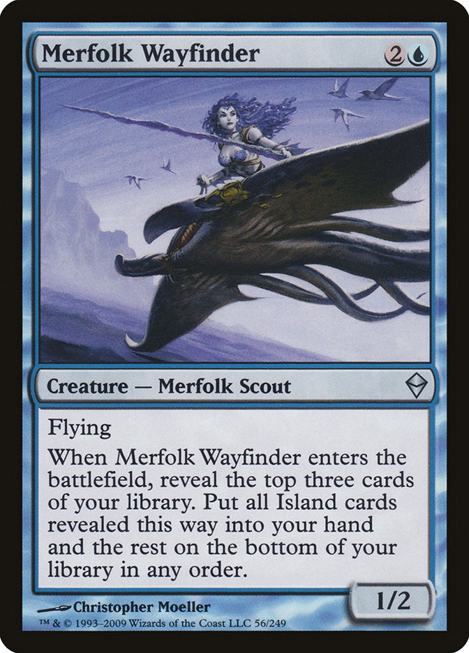 Merfolk Wayfinder [Zendikar] | Shuffle n Cut Hobbies & Games