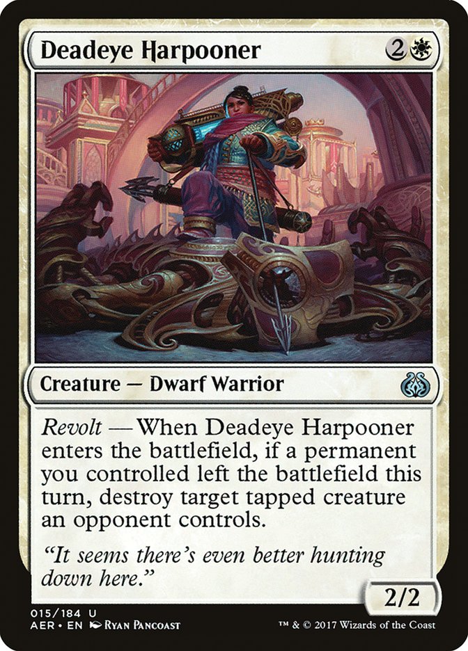 Deadeye Harpooner [Aether Revolt] | Shuffle n Cut Hobbies & Games