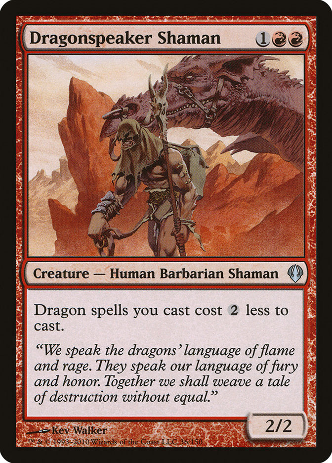 Dragonspeaker Shaman [Archenemy] | Shuffle n Cut Hobbies & Games