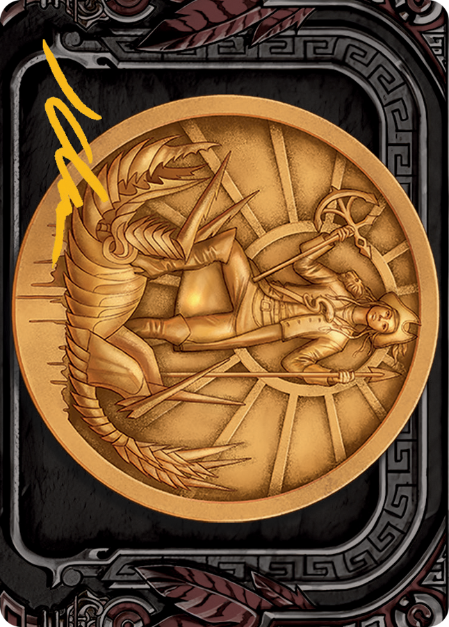 Captain Lannery Storm Art Card (Gold-Stamped Signature) [March of the Machine Art Series] | Shuffle n Cut Hobbies & Games