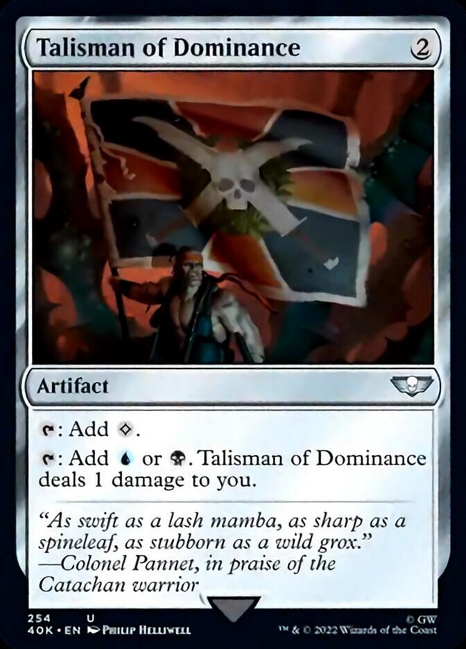 Talisman of Dominance (254) (Surge Foil) [Warhammer 40,000] | Shuffle n Cut Hobbies & Games