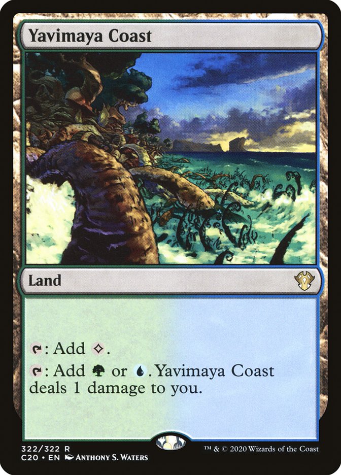 Yavimaya Coast [Commander 2020] | Shuffle n Cut Hobbies & Games