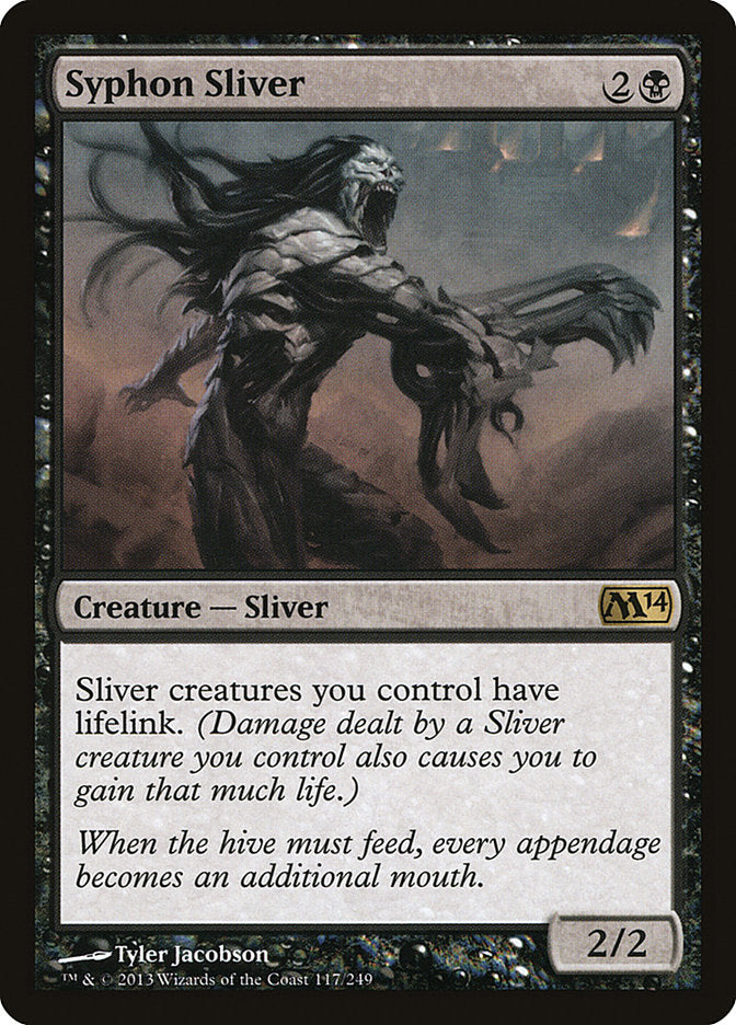 Syphon Sliver [Magic 2014] | Shuffle n Cut Hobbies & Games