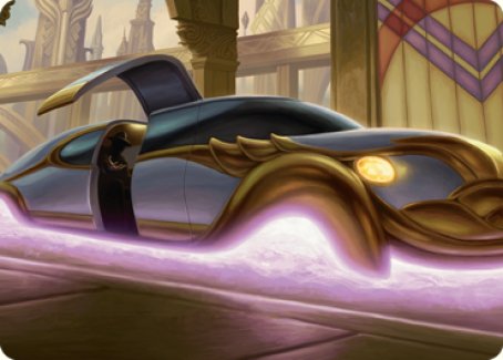 Mysterious Limousine Art Card [Streets of New Capenna Art Series] | Shuffle n Cut Hobbies & Games