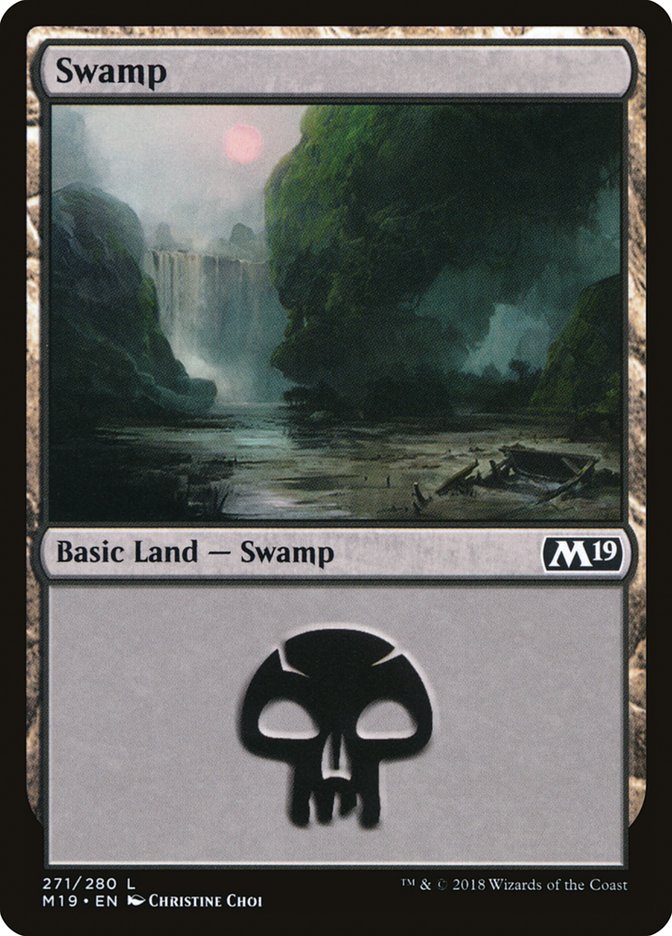 Swamp (271) [Core Set 2019] | Shuffle n Cut Hobbies & Games