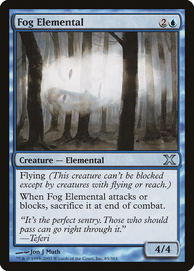 Fog Elemental [Tenth Edition] | Shuffle n Cut Hobbies & Games