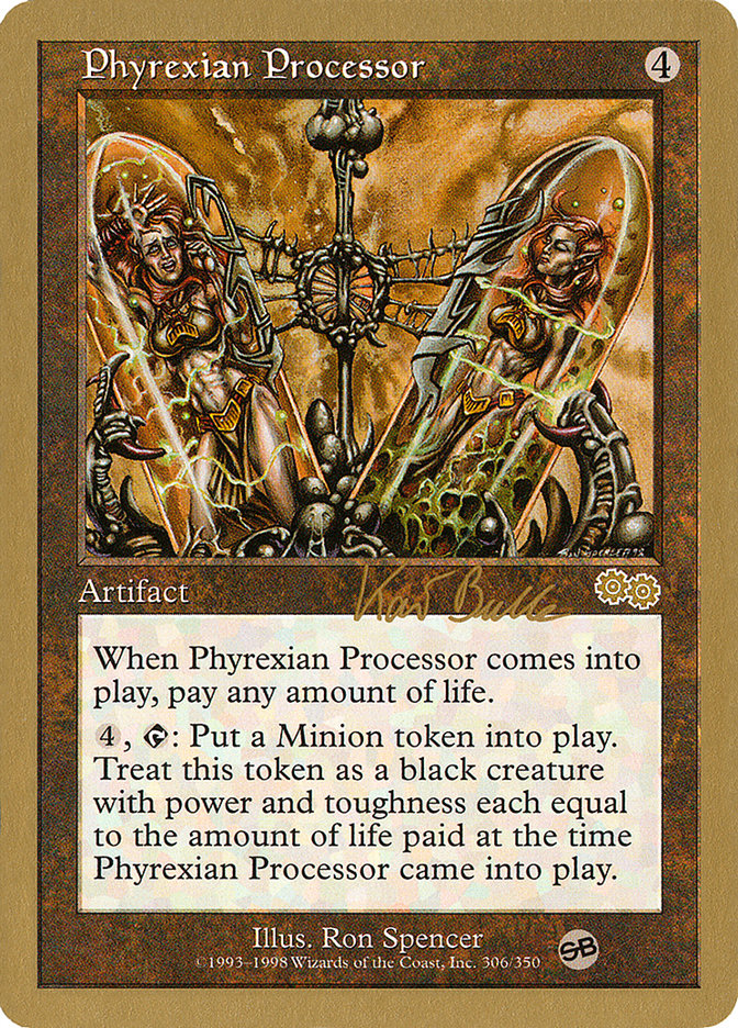 Phyrexian Processor (Kai Budde) (SB) [World Championship Decks 1999] | Shuffle n Cut Hobbies & Games