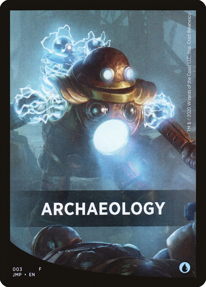 Archaeology Theme Card [Jumpstart Front Cards] | Shuffle n Cut Hobbies & Games