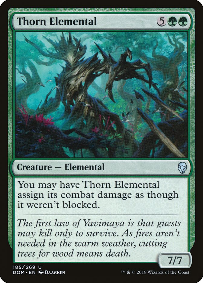 Thorn Elemental [Dominaria] | Shuffle n Cut Hobbies & Games