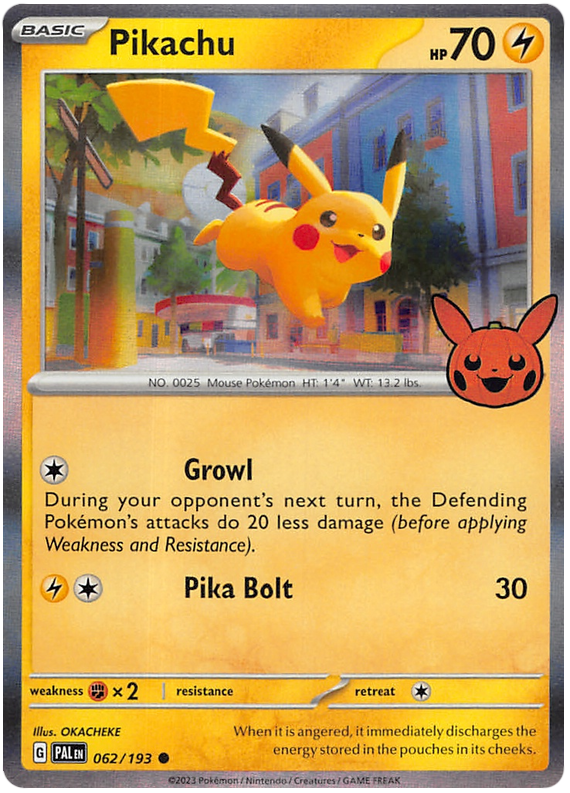 Pikachu (062/193) [Trick or Trade 2023] | Shuffle n Cut Hobbies & Games