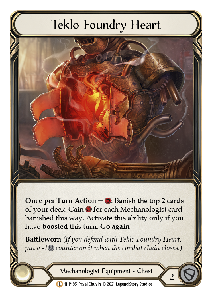 Teklo Foundry Heart [1HP185] | Shuffle n Cut Hobbies & Games