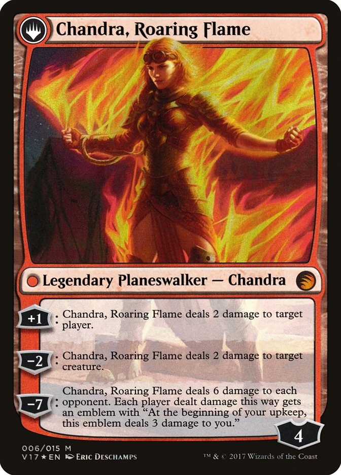 Chandra, Fire of Kaladesh // Chandra, Roaring Flame [From the Vault: Transform] | Shuffle n Cut Hobbies & Games