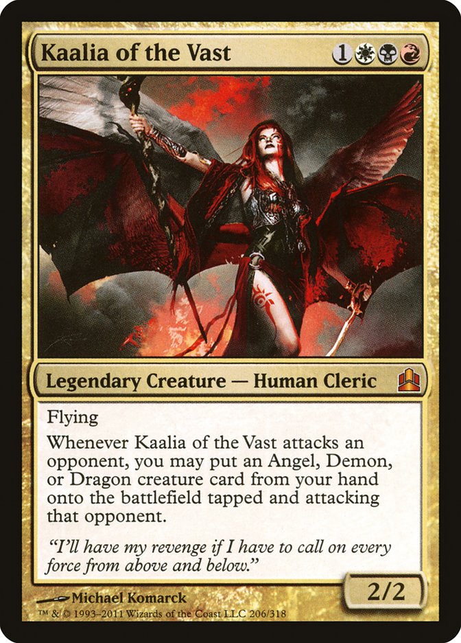 Kaalia of the Vast [Commander 2011] | Shuffle n Cut Hobbies & Games