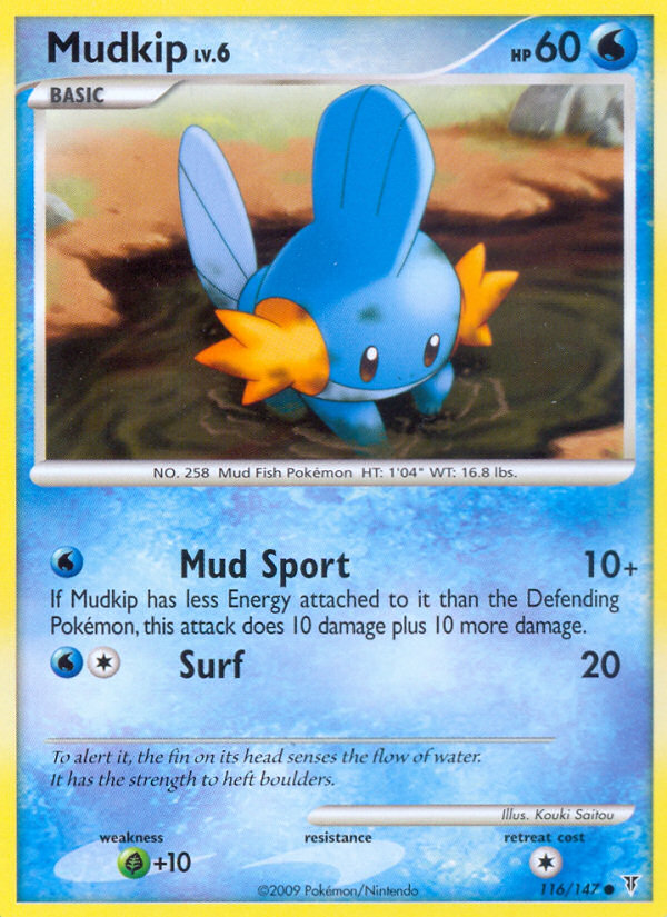 Mudkip (116/147) [Platinum: Supreme Victors] | Shuffle n Cut Hobbies & Games