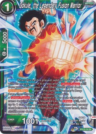 Gokule, the Legendary Fusion Warrior [EX13-14] | Shuffle n Cut Hobbies & Games