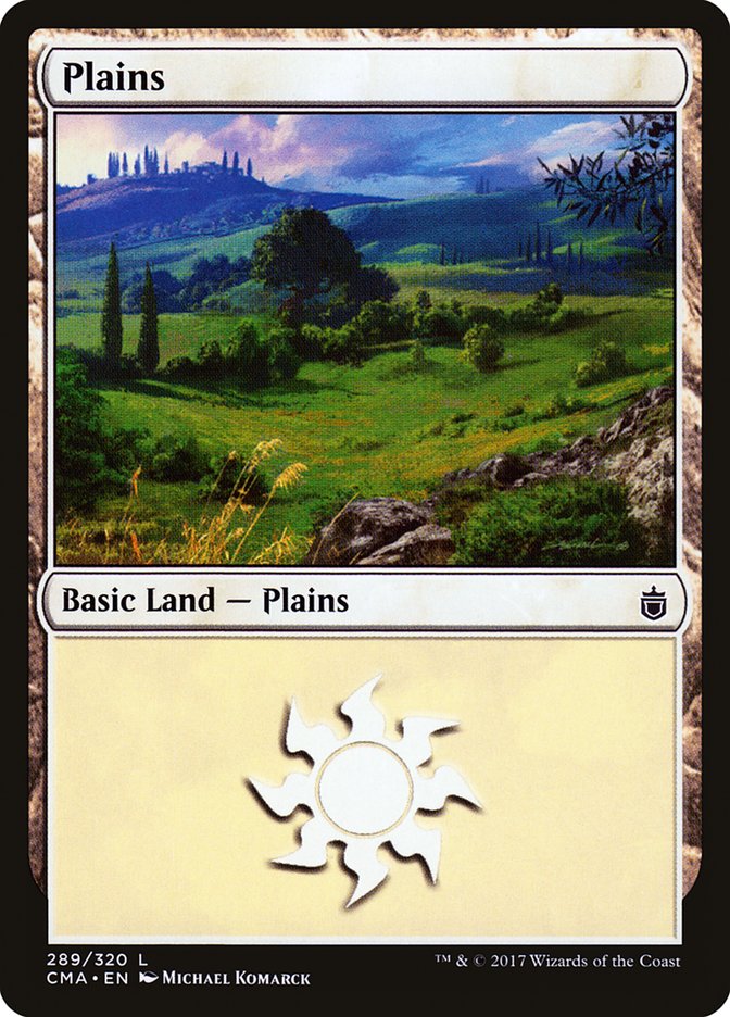 Plains (289) [Commander Anthology] | Shuffle n Cut Hobbies & Games