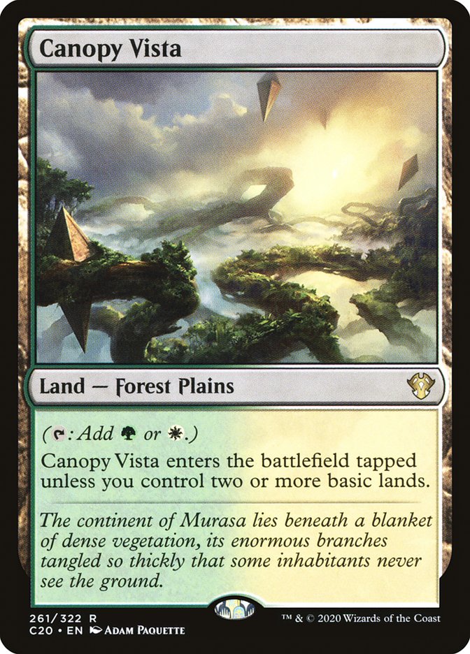 Canopy Vista [Commander 2020] | Shuffle n Cut Hobbies & Games