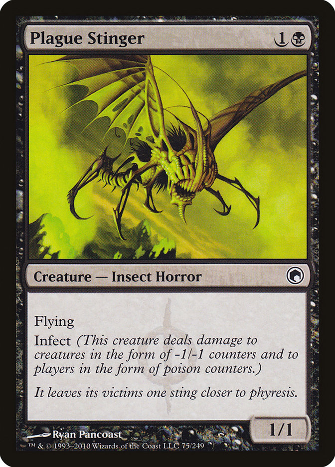 Plague Stinger [Scars of Mirrodin] | Shuffle n Cut Hobbies & Games