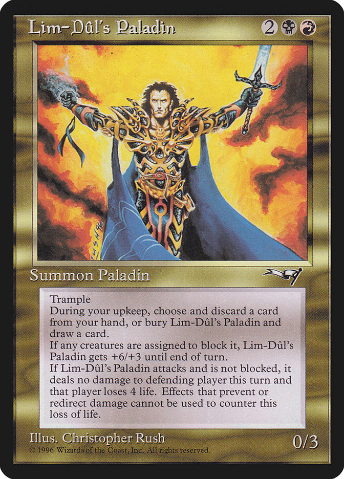 Lim-Dul's Paladin [Alliances] | Shuffle n Cut Hobbies & Games