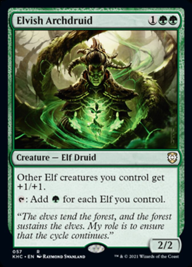 Elvish Archdruid [Kaldheim Commander] | Shuffle n Cut Hobbies & Games