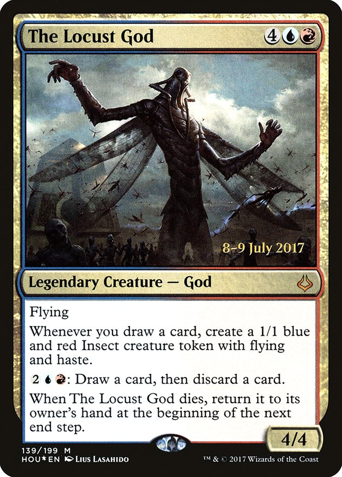 The Locust God [Hour of Devastation Prerelease Promos] | Shuffle n Cut Hobbies & Games