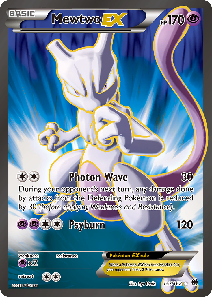 Mewtwo EX (157/162) [XY: BREAKthrough] | Shuffle n Cut Hobbies & Games